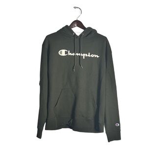 Champion Forest Green Pullover Hoodie